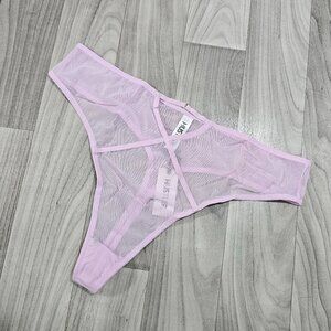 Hustler Naya Lilac High Waisted Thong Size US 12